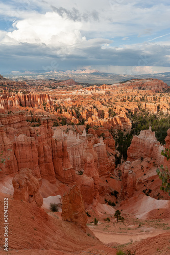 Hoodo formations in Bryce Canyon National Park, Utah