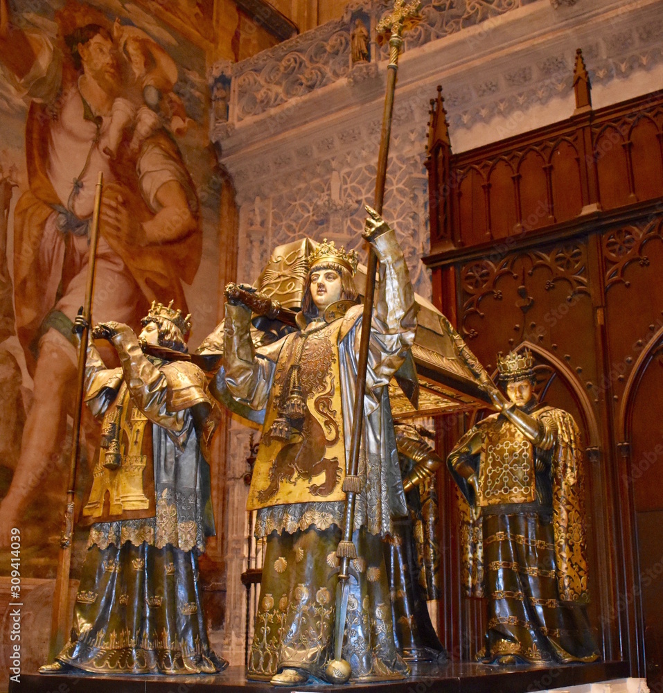 Obraz premium Sarg Kolumbus 