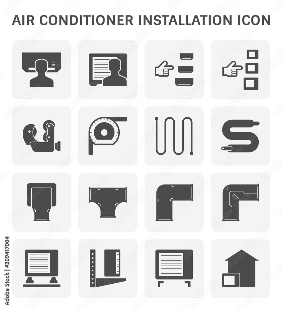 air conditioner icon air conditioner icon