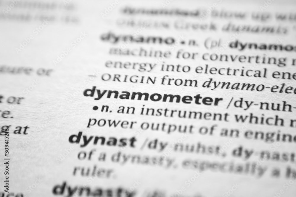 Word or phrase Dynamometer in a dictionary. Word or phrase Dynamometer in a dictionary.