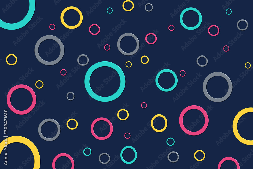 colorful abstract background with circles colorful abstract background with circles