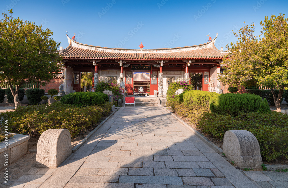 The scenery of Kaiyuan Temple in Quanzhou City, Fujian Province, China The scenery of Kaiyuan Temple in Quanzhou City, Fujian Province, China