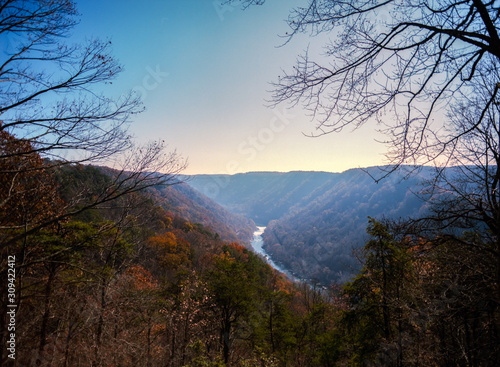 New River Gorge in Fayetteville West Virginia