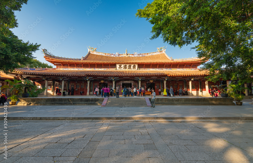 The scenery of Kaiyuan Temple in Quanzhou City, Fujian Province, China The scenery of Kaiyuan Temple in Quanzhou City, Fujian Province, China