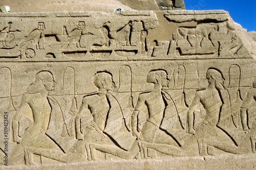 Relief am Amun-Re-Tempel