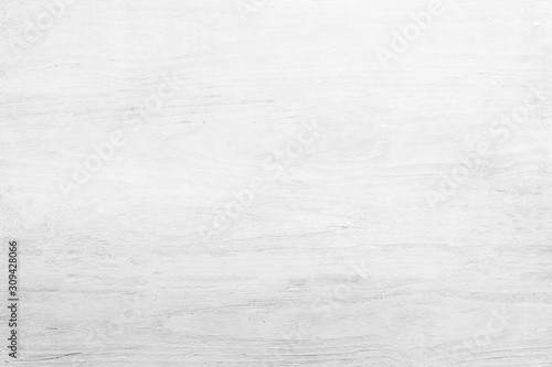 White wood background or texture. Old white wooden table. Top view