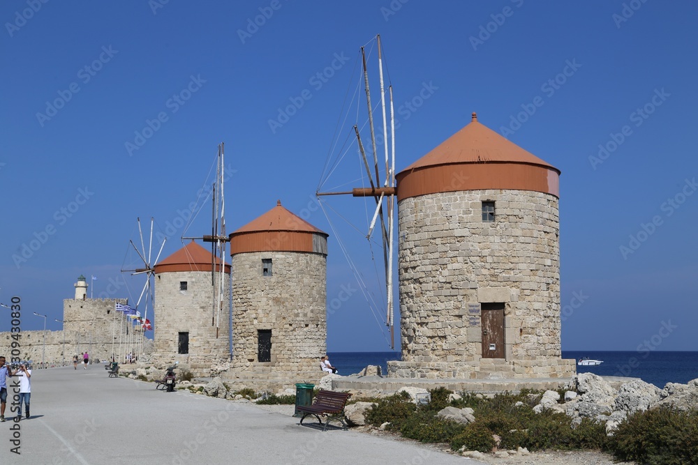 Windmühlen von Rhodos Stadt