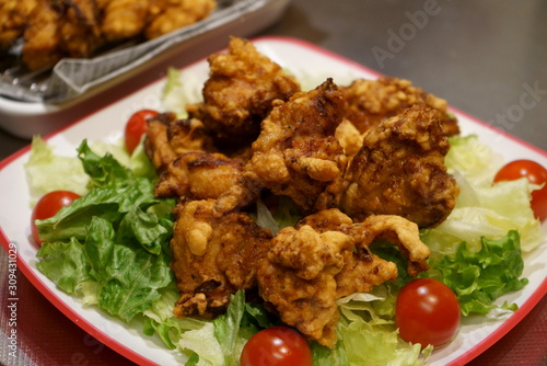 Japanese home cooking fried chicken