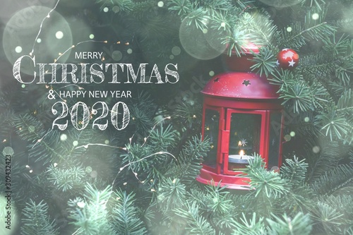 Christmas greeting card - f...