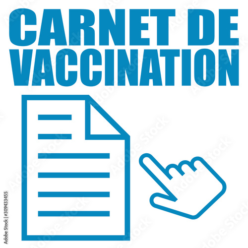 Logo carnet de vaccination. © Scriblr