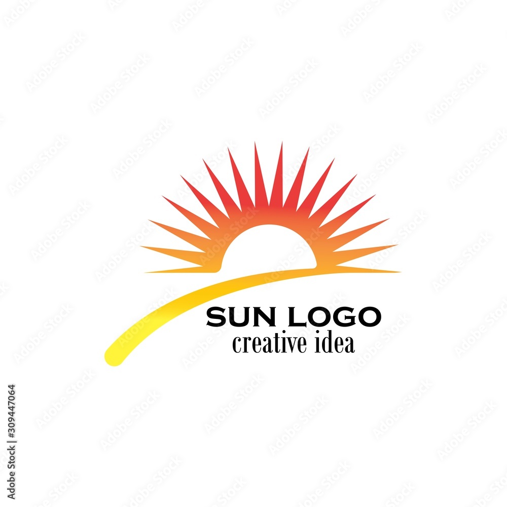 sun logo and icon vector illustration design template sun logo and icon vector illustration design template