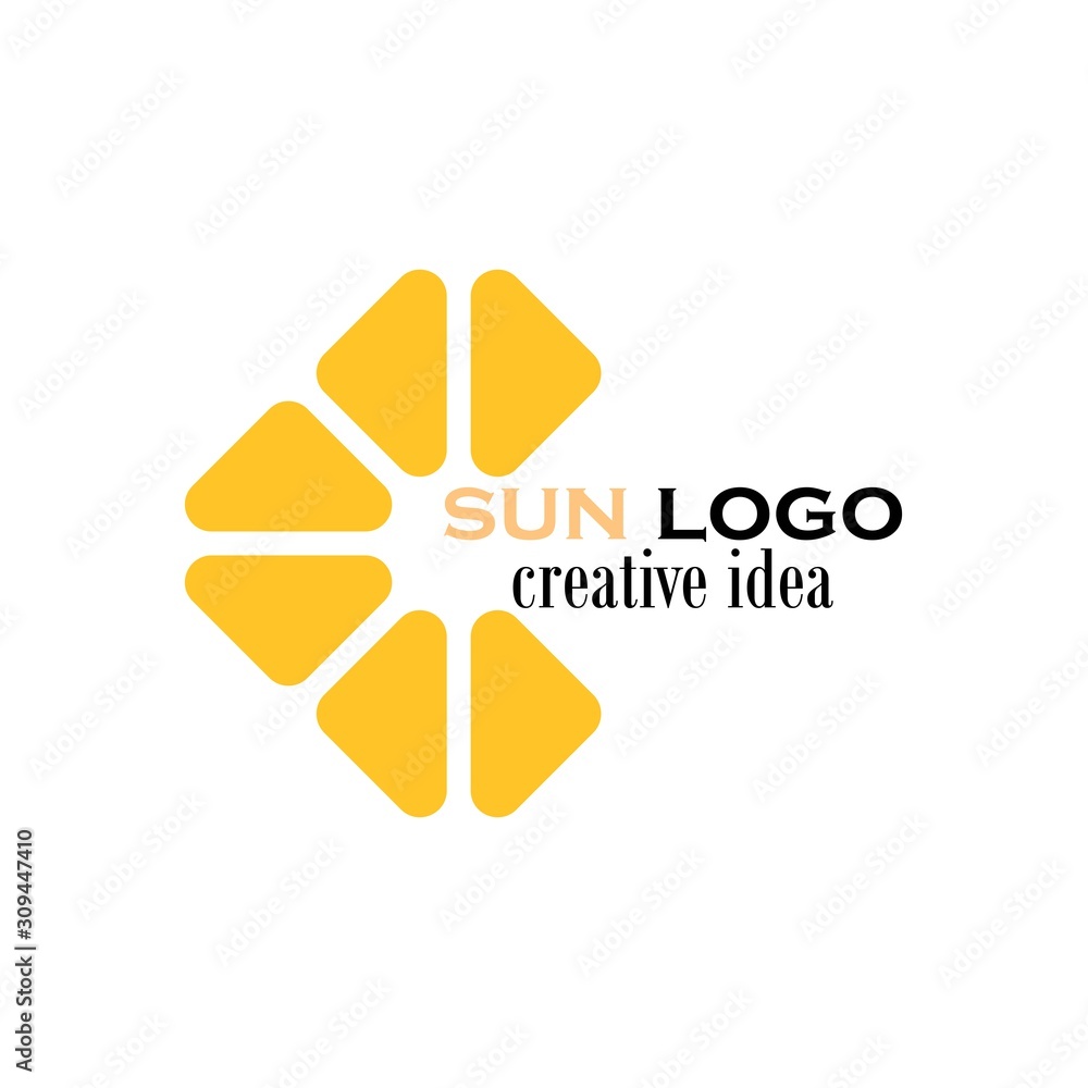 sun logo and icon vector illustration design template sun logo and icon vector illustration design template
