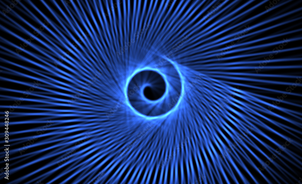 Obraz premium Abstract background from a spiral tunnel