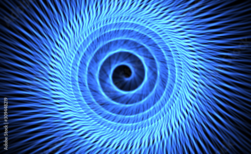 Abstract background from a spiral tunnel