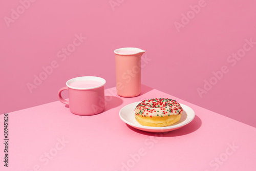 pink breakfast photo