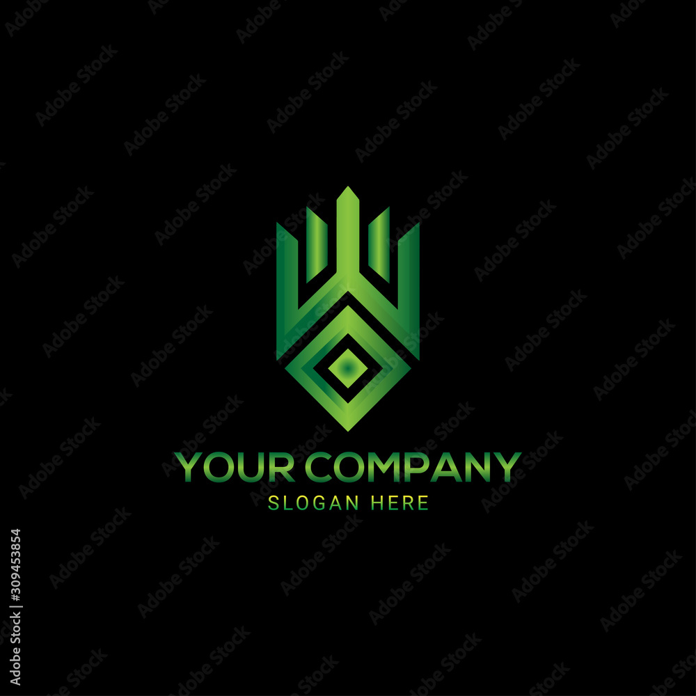 Modern W, W, W letter logo design Modern W, W, W letter logo design