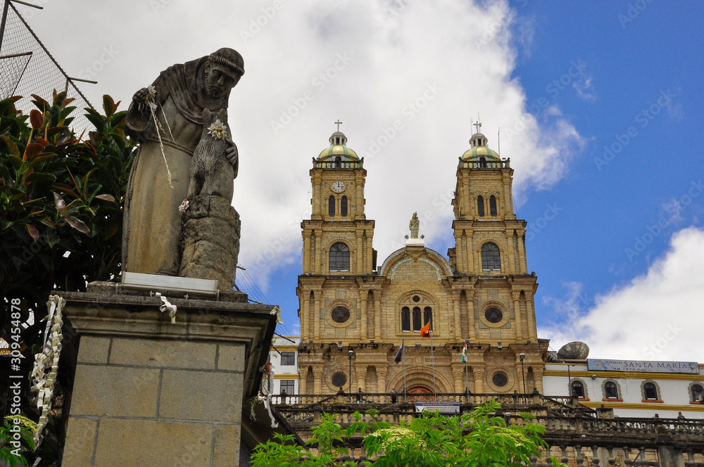 Azogues Cathedral, Province of Azogues, Ecuador