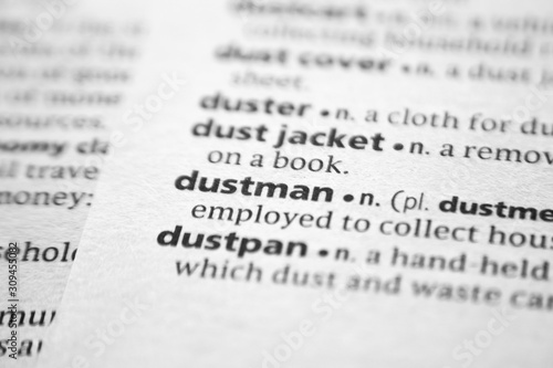 Word or phrase Dustman in a dictionary.