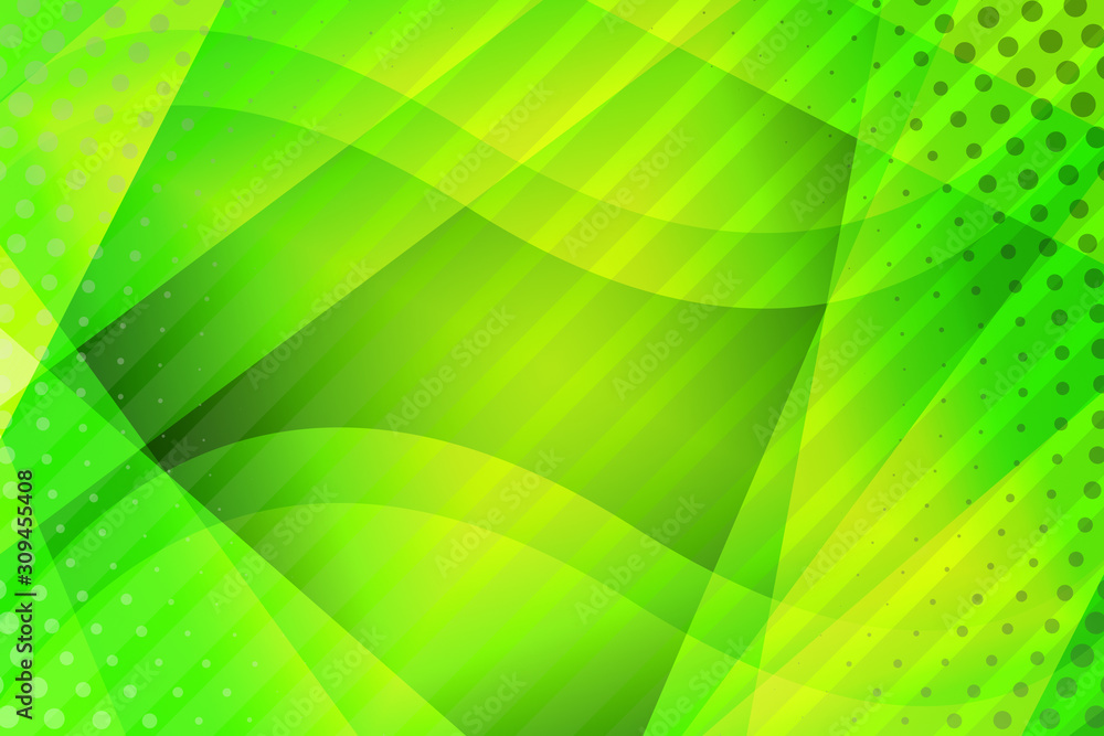 Obraz premium abstract, green, design, blue, light, wallpaper, illustration, wave, pattern, graphic, color, backgrounds, backdrop, texture, art, curve, waves, yellow, bright, lines, white, line, colorful, dynamic