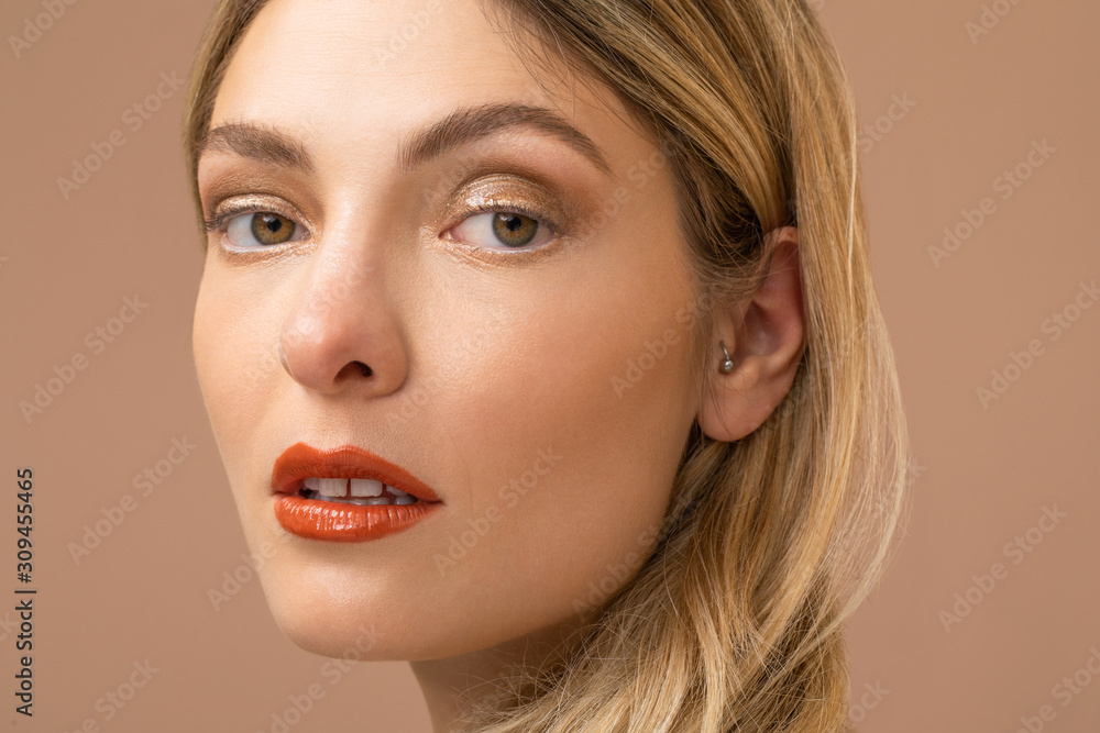 © Lumina/Stocksy - Portrait of a Woman Make-up Model © Lumina/Stocksy - Portrait of a Woman Make-up Model