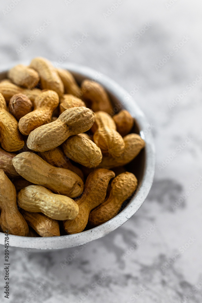 Peanuts on the table Peanuts on the table