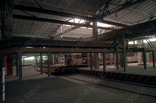 Reinforced concrete plant. Production room