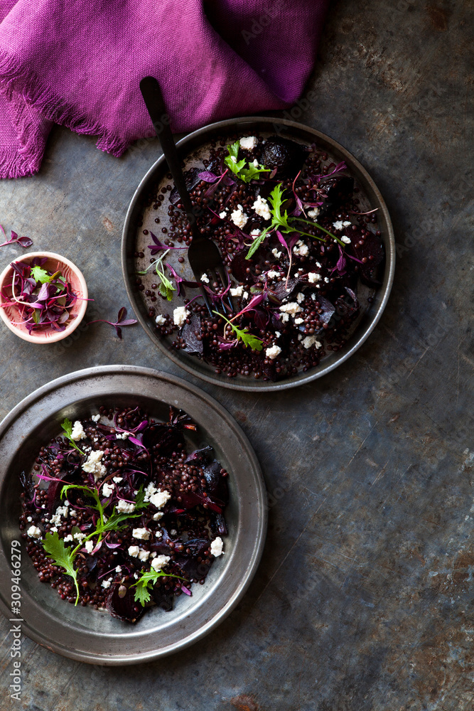Lentil and roasted beetroot salad Lentil and roasted beetroot salad