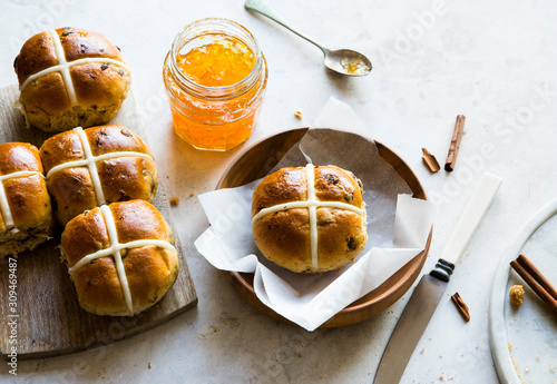 Hot cross buns photo