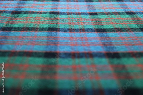 Scottish Tartan Fabric