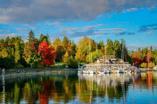Stanley park in Autumn