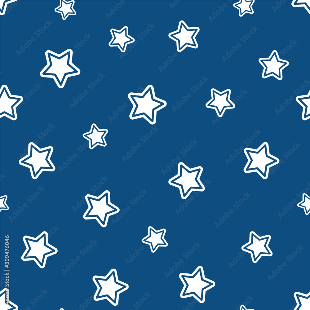 Cute stars random pattern Cute stars random pattern