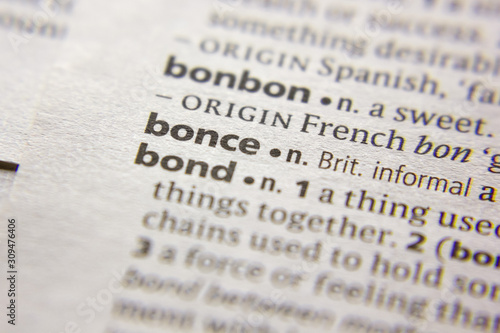 Word or phrase Bonce in a dictionary.