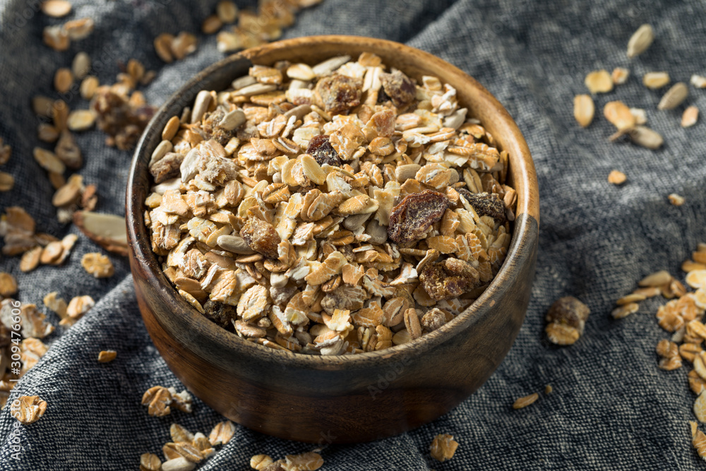 Homemade Dry Oat Muesli Homemade Dry Oat Muesli