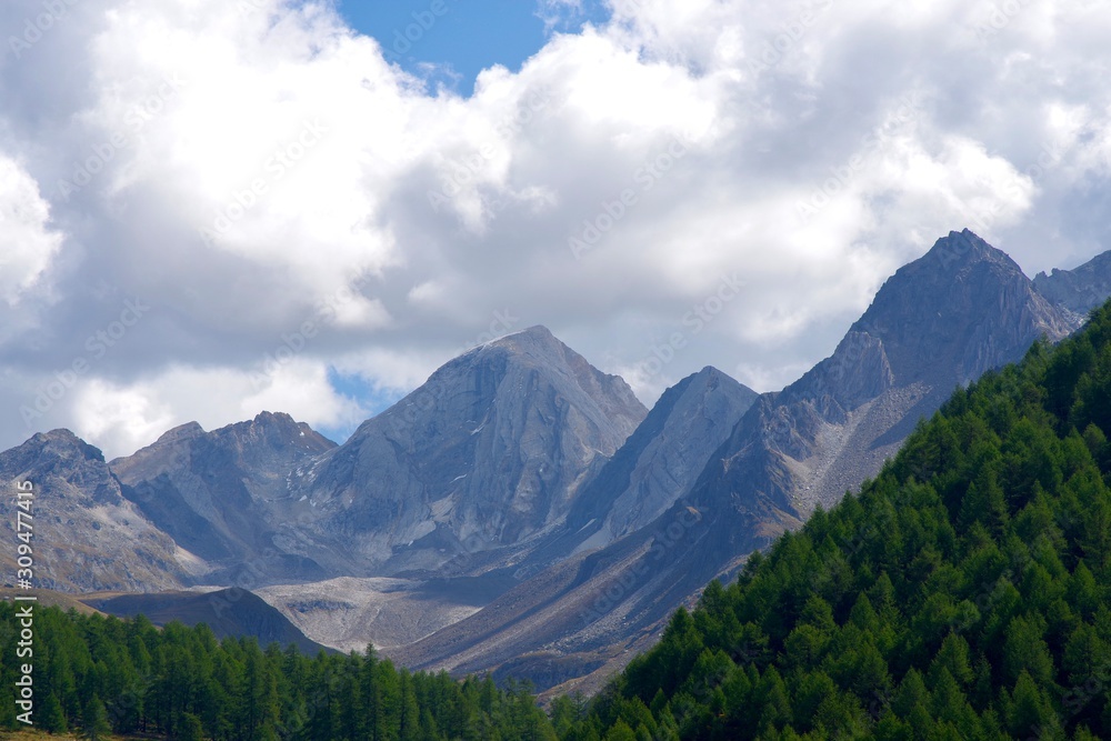 Fototapeta premium Bergmassiv
