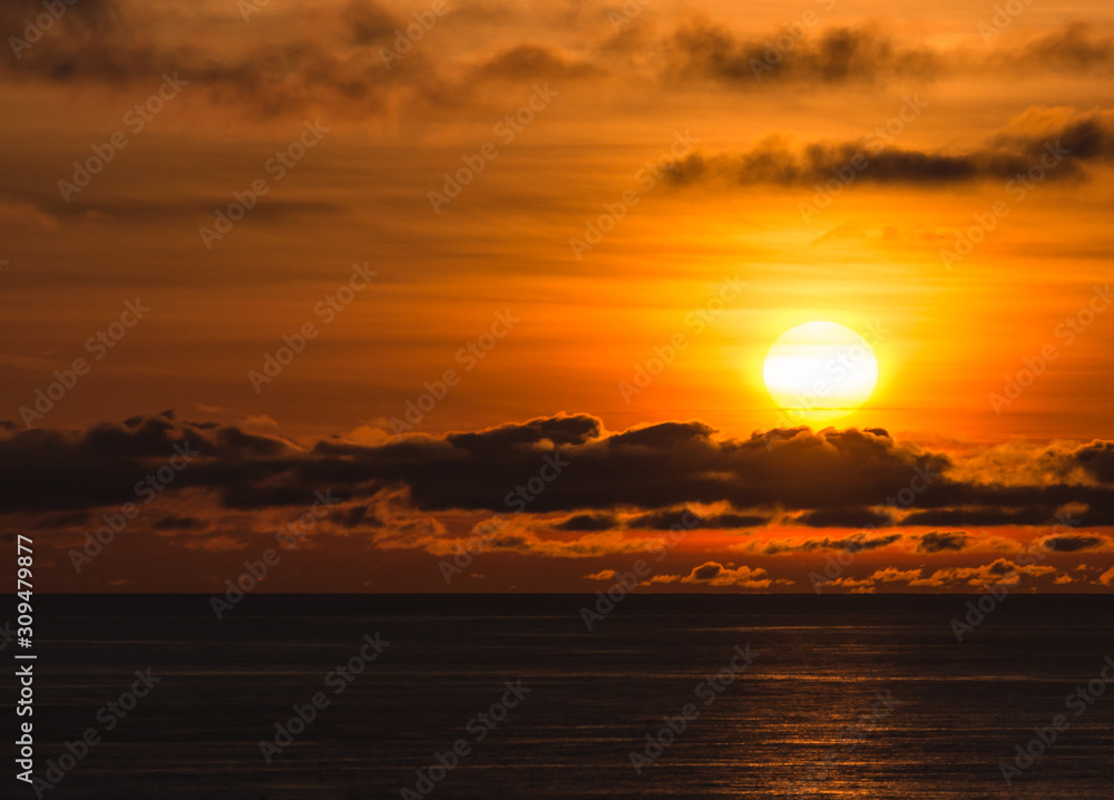 sunset on the black sea Sochi sunset on the black sea Sochi