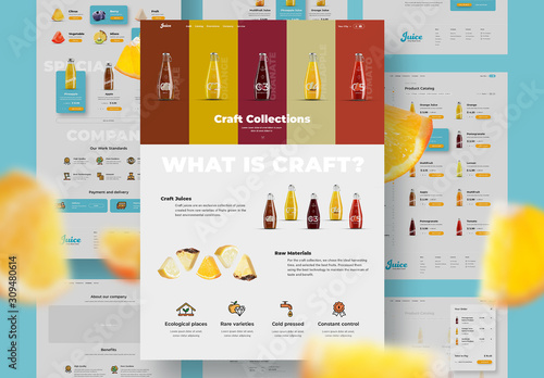 Digital UI E-commerce Layout Set