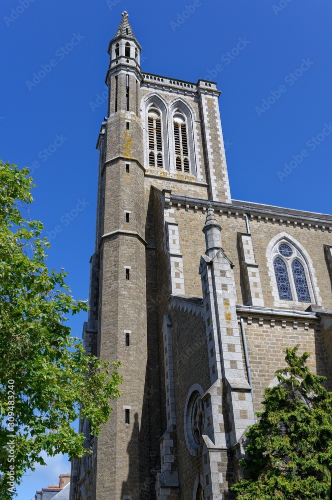 Eglise de Cancale, Ile-et-Vilaine, Bretagne, France