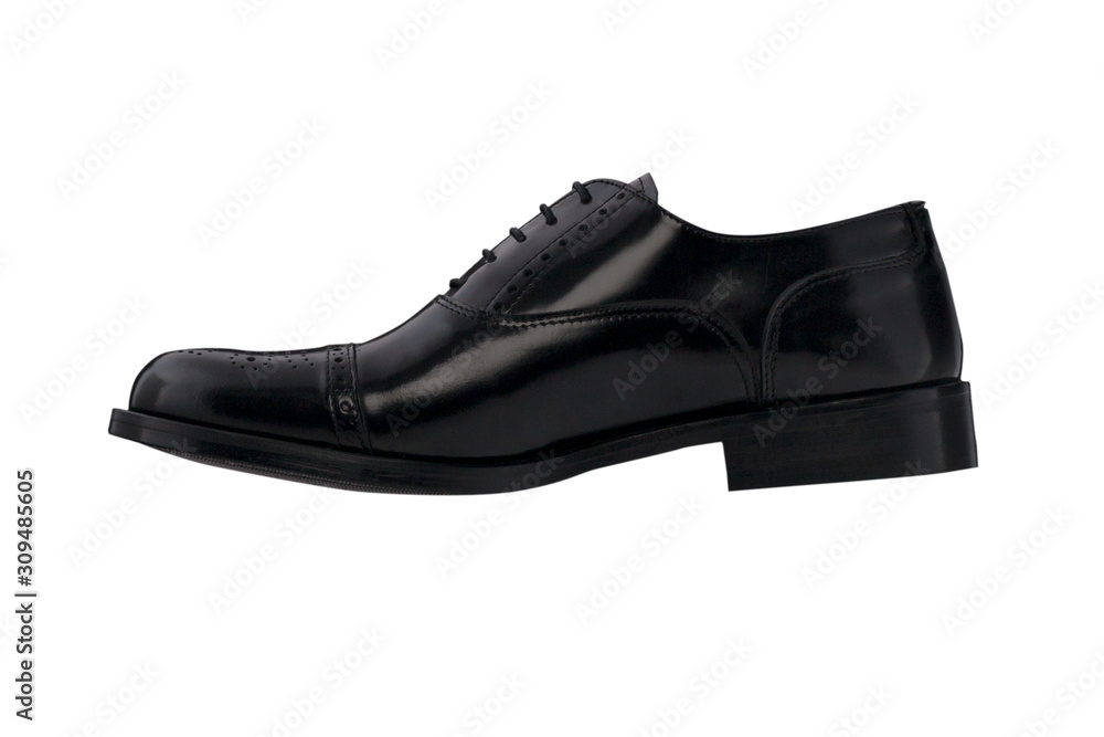 italian leather shoes, boots , moccasin, sport shoes,sole,  on a perfect white background, stock photography