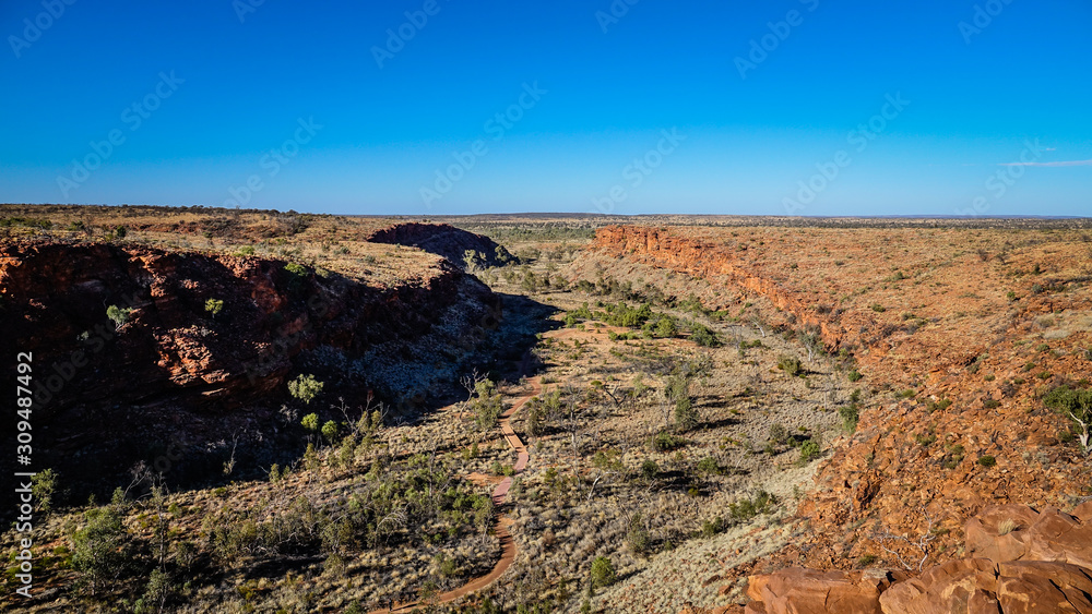 Giles Track (Kathleen Springs Walk View), Watarrka National Park (Kings Canyon), Northern Territory, Australia
