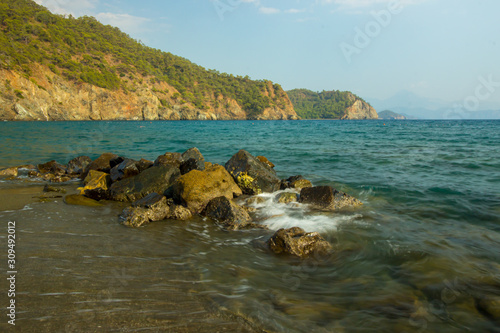 sea and rocks