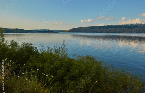 panoramic view of Dniester river