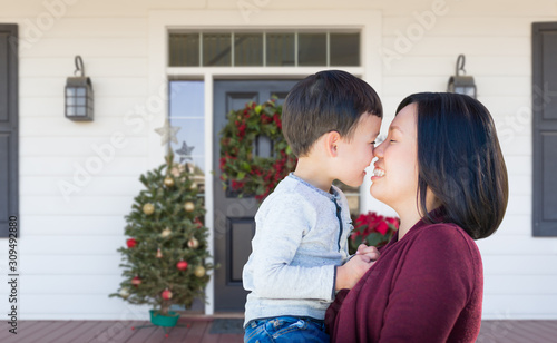 Chinese Mother and Mixed Ra...