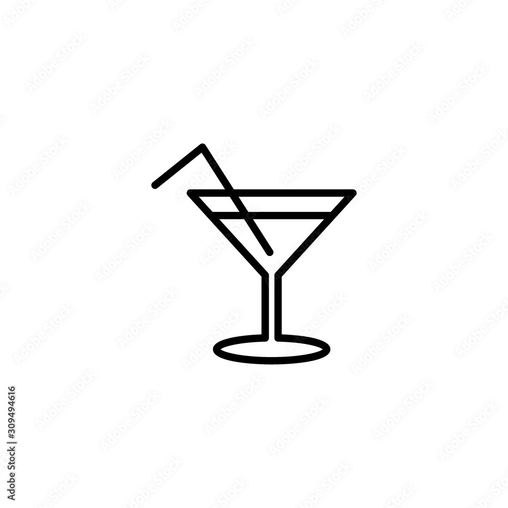 Restaurant vector icon, black simply menu icon Restaurant vector icon, black simply menu icon