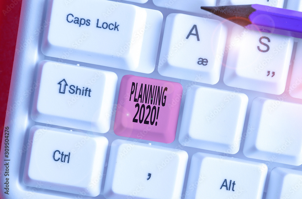 Word writing text Planning 2020. Business photo showcasing process of making plans for something next year Word writing text Planning 2020. Business photo showcasing process of making plans for something next year