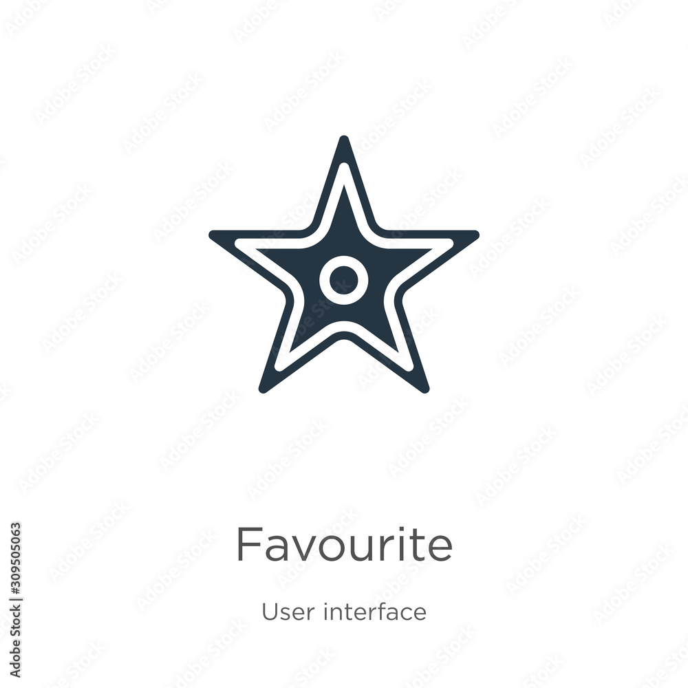 Favourite icon vector. Trendy flat favourite icon from web navigation collection isolated on white background. Vector illustration can be used for web and mobile graphic design, logo, eps10 Favourite icon vector. Trendy flat favourite icon from web navigation collection isolated on white background. Vector illustration can be used for web and mobile graphic design, logo, eps10