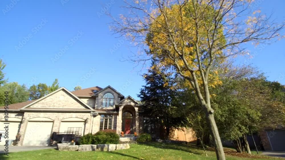 Beautifully Manicured Lawns Luxury West End Real Estate Mansions Drive By Side View Beautifully Manicured Lawns Luxury West End Real Estate Mansions Drive By Side View