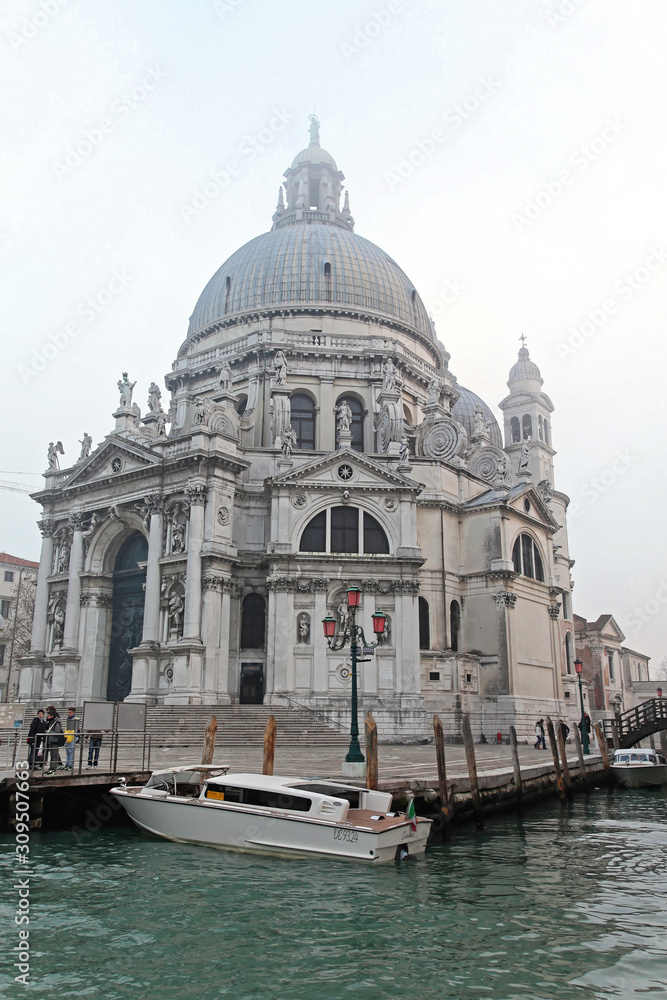 Salute Cathedral in Venice Italy