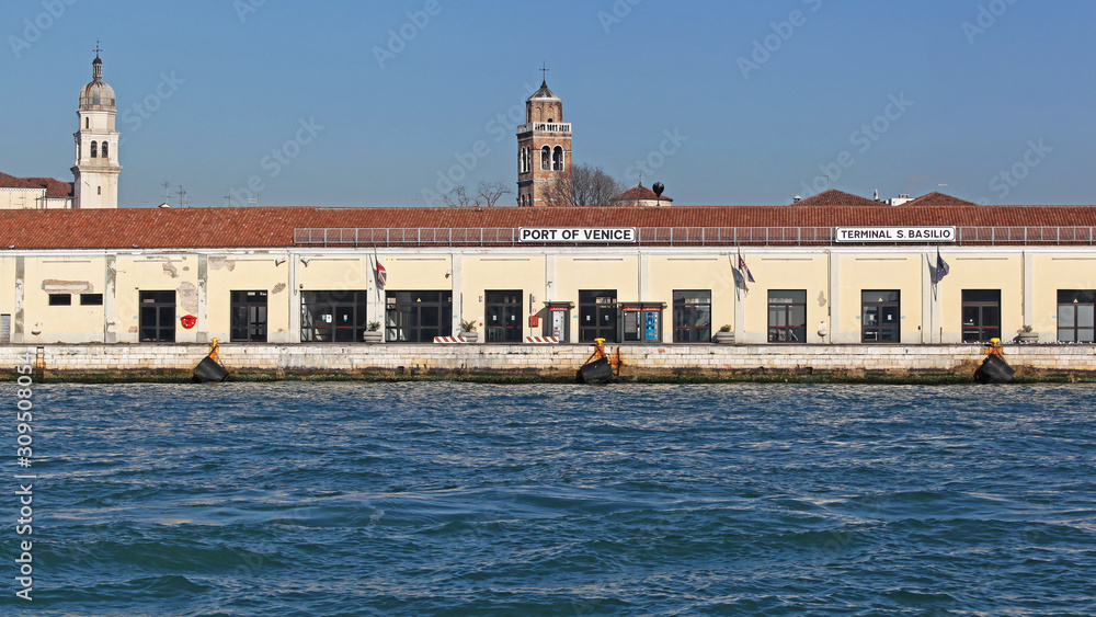 Venice Port Terminal Italy