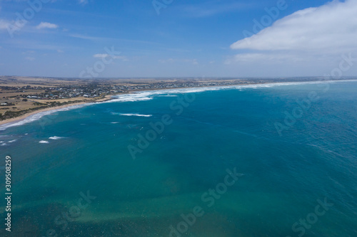 Aerial photograph of the Great Australian Bight in South Australia © Phillip