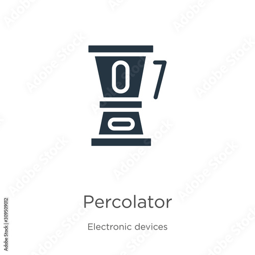 Percolator icon vector. Trendy flat percolator icon from electronic devices collection isolated on white background. Vector illustration can be used for web and mobile graphic design, logo, eps10